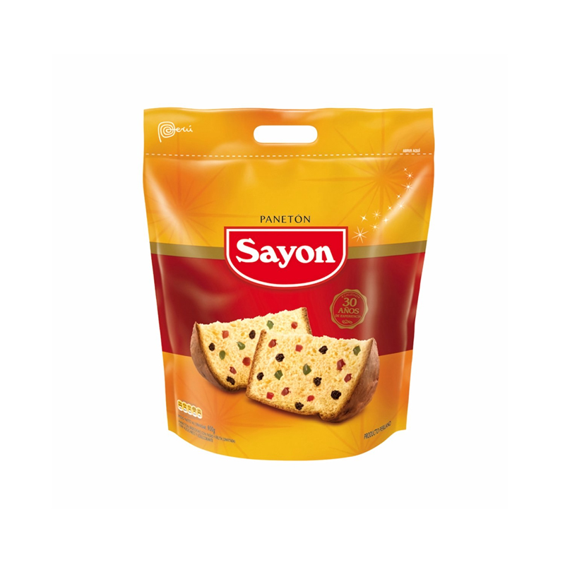 Paneton Sayon Canasta Navideña